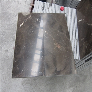 Chinese Emperador Dark Marble Polished Floor Tiles, China Brown Marble