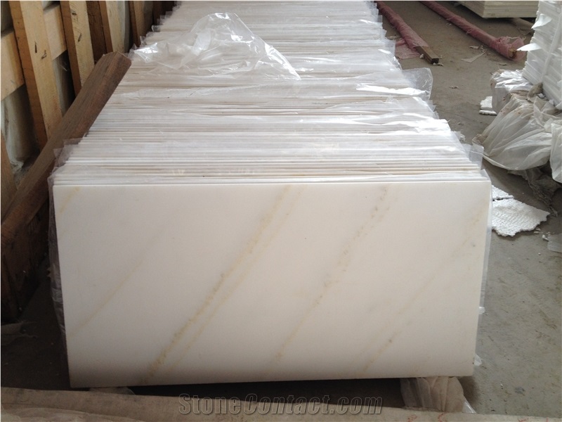 Gold Vein Onyx Polished Slabs & Tiles, China White Onyx Slabs for Wall and Floor, Special Pattern Interesting White Onyx Tiles