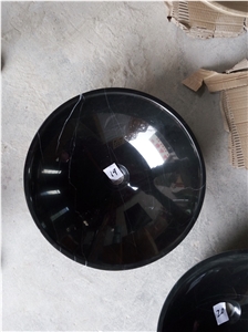 Natural Black Marble Nero Marquina Marble Stone Basin, Stone Sink, Stone Wash Basin Sink, High Polished Low Price