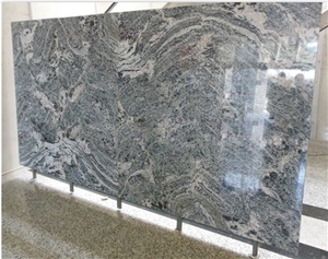 Polished China Juparana New Quarry Big Slabs 2cm, New China Juparana Granite