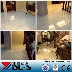 Polished Chinese Cream Marble Flooring Tile Cheap Floor Tile, China Beige Marble