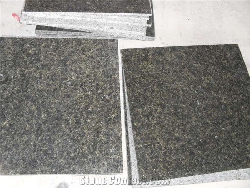Verde Ubatuba, Uba Tuba Granite Polished Tiles & Slabs, Brazil Green Granite Tiles, Green Granite Floor and Wall Tiles