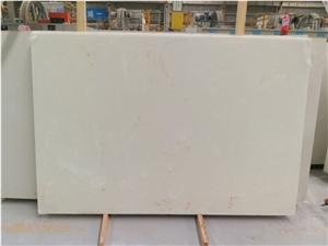 White Artificial Marble Stone Tiles, White Color Artificial Stone Polished Big Slabs, Beige, White Caesarstone