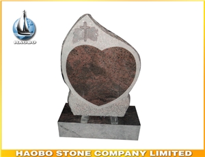 Cheap Prices Quality Gravestone Cross Design Headstone in Granite Wholesale