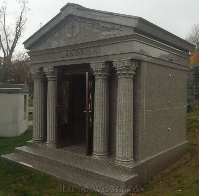 China Granite 6 Person Private Family Mausoleums, Walk-In Cemetery Mausoleum, Mausoleum Crypts, 6 Crypts Cremation Mausoleums, Cheap Mausoleum Prices