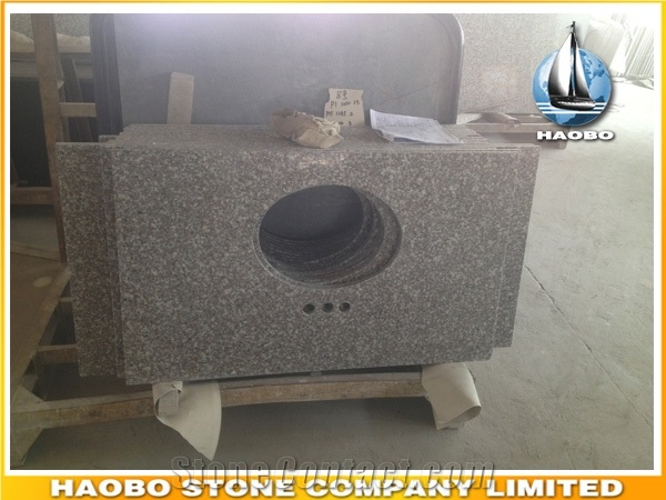 Custom Design Granite Countertop for Kitchen Island Cheap Prices Polished