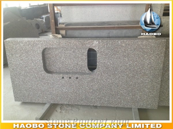 Custom Design Granite Countertop for Kitchen Island Cheap Prices Polished