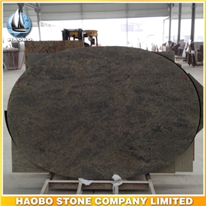 Factory Direct Granite Oval Shaped Countertop for Sale