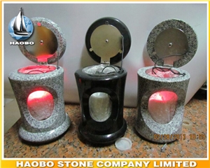 Granite Cemetery Lantern Wholesale Led Light Lantern