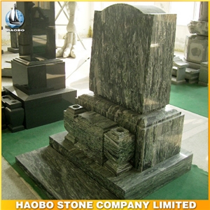 Hand Carved Granite Stone Monuments, Asian Style Tombstones, Japanese ...