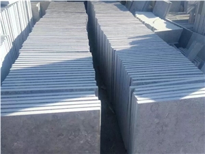 Honed Blue Limestone, Flamed Limestone Flooring Tiles