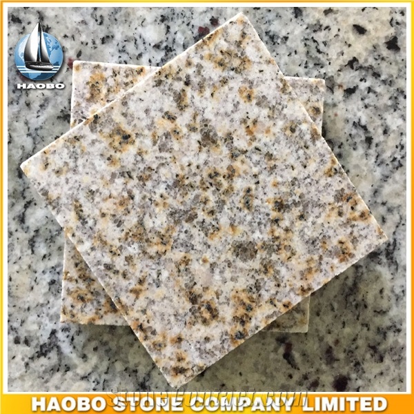 Polished China Sd Yellow Granite Tiles and Slabs, High Quality Own Quarry