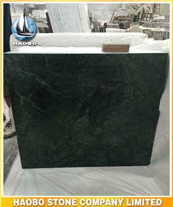 Polished Wholesale Green Marble Tiles High Quality