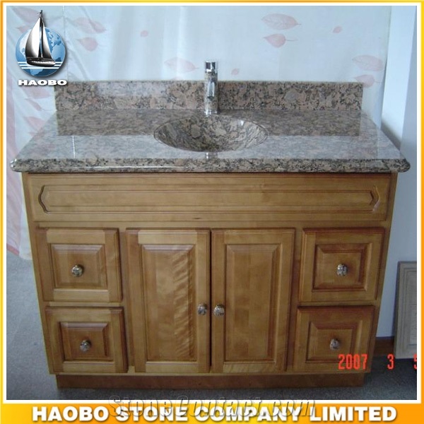 Quality Granite Bathroom Vanity Top Custom Design