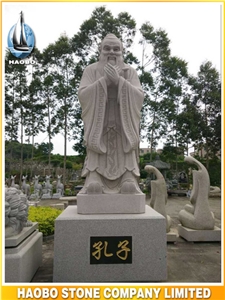 Stone Sculpture Confucius Statue Custom Design