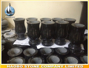 Wholesale Price Granite Vase Funeral Accessories