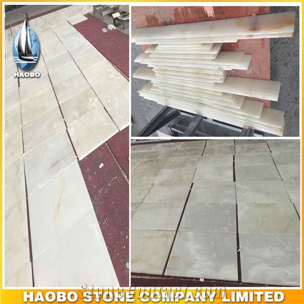 Wholesale White Onyx Tiles Factory Direct Floor and Wall