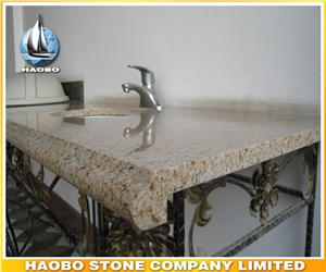 Wholesale Yellow Rust Granite Countertops and Vanity Tops