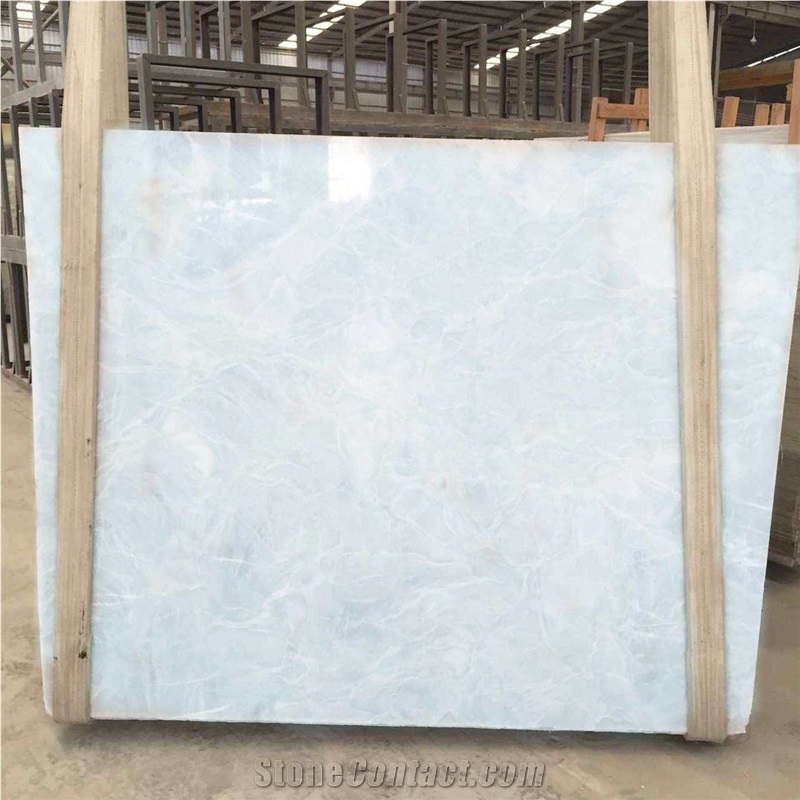Blue Onyx Tiles and Slabs, Polishing Walling and Flooring, Wall Background Covering, High Quality and Best Price Fast Delivery