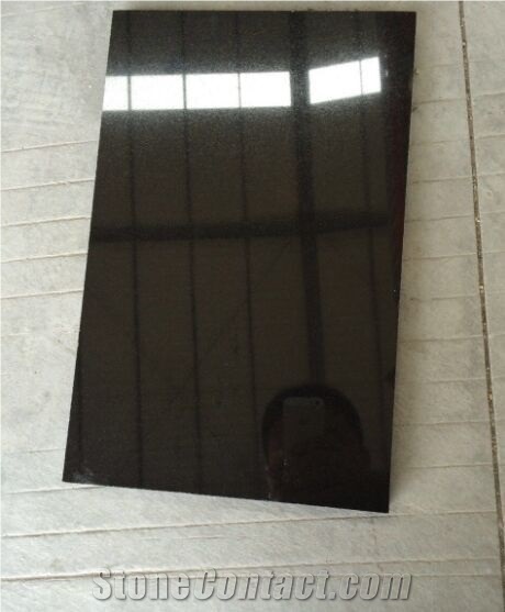China Black Granite Cut to Size Slabs & Tiles, Wall Covering Tiles
