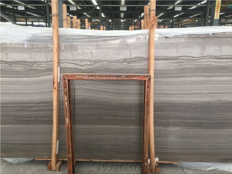 Mediterranean Wood Grain Marble Slab & Tile for Wall Floor