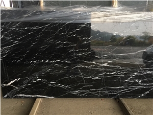 Nero Margiua Black Marble Slabs & Tiles