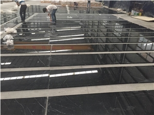 Nero Margiua Black Marble Tiles & Slab