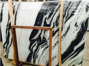 Panda White Marble Slabs & Tiles, China White Marble