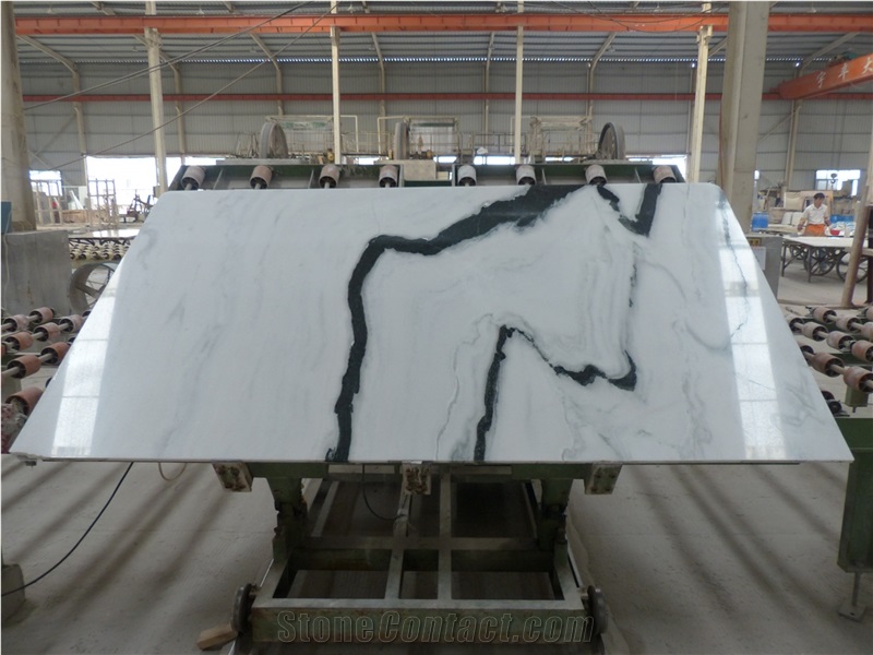 Panda White Marble Slabs/Tiles, Exterior-Interior Wall ,Floor, Wall Capping, Stairs Face Plate, Window Sills,New Product,High Quanlity & Reasonable Price