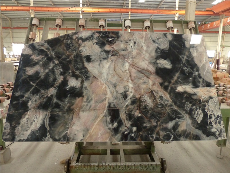 Smoky Black Marble Slabs/Tiles, Exterior-Interior Wall/Floor Covering, Wall Capping, New Product, Best Price,Cbrl,Spot,Export