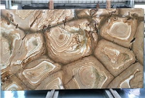 Stone Wood Quartzite Tiles & Slabs, Top Grade Materials Hotel Project