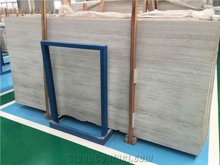 White Wood Marble Tiles and Slabs, Polishing Walling and Flooring, Wall Background Covering, High Quality and Best Price Fast Delivery