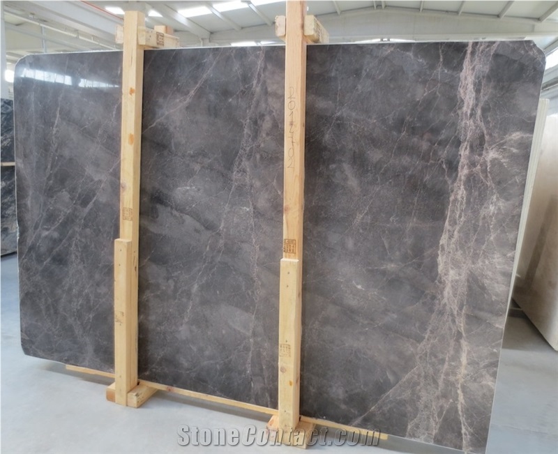 Spider Grey marble tiles & slabs, grey polished marble floor tiles ...