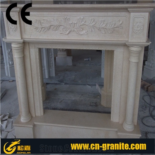 Beige Marble Fireplace,Beige Marble Fireplace,China Beige Fireplace,Fireplace Design Ideas,Fireplace Decorating&Remodelings,Fireplace Cover,Fireplace Accessories