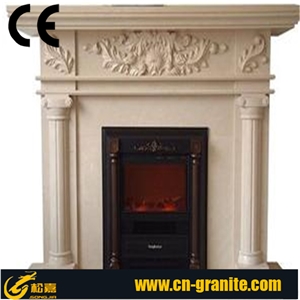 Beige Marble Fireplace,China Beige Fireplace,Fireplace Design Ideas,Fireplace Decorating&Remodelings,Fireplace Insert,Fireplace Cover,Fireplace Accessories,