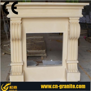 Beige Marble Fireplace,China Beige Fireplace,Fireplace Design Ideas,Fireplace Decorating&Remodelings,Fireplace Insert,Fireplace Cover,Fireplace Accessories,