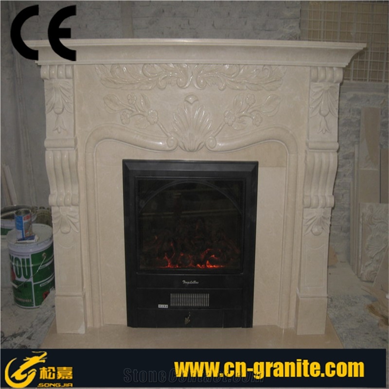 Beige Marble Fireplace,China Beige Fireplace,Fireplace Design Ideas,Fireplace Decorating&Remodelings,Fireplace Insert,Fireplace Cover,Fireplace Accessories,