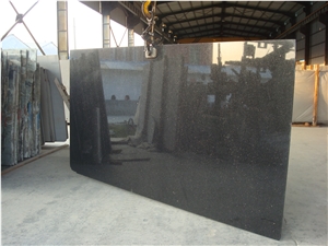 Black Galaxy Granite,Cut to Size for Floor Covering or Wall Cladding Tiles,Wholesale