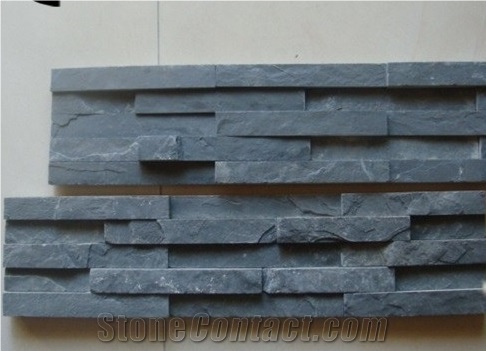 Black Sandstone Cultured Stone,Culture Stone Tiles, Black Culture Stone Wall Cladding, Black Crystal Cultured Stone Wall Pannels,Hebei Cultured Stone Wall Cladding,Stone Wall Decor