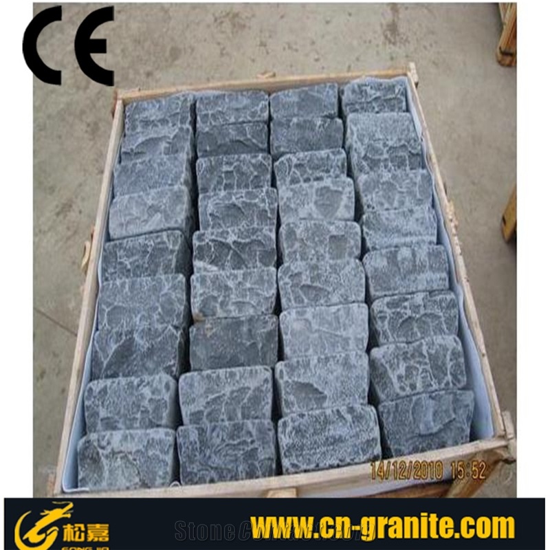 China Black Granite Cube Stone, Cheap Price Of Granite Cube Stone, Granite Paving Stone, Granite Floor Covering, Cube Stone, Cobble Stone, Walkway Pavers, Exterior Pattern, Garden Stepping