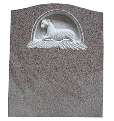 China Factory American Style Carved Granite Tombstone,Pet Tombstone,Pet Monument Desian,Western Style Monument,Headstone,Gravestone,Wholesaler-Xiamen Songjia