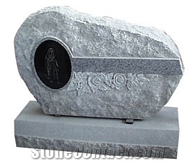 China Factory American Style Carved Granite Tombstone,Western Style Monument,Headstone,Gravestone,Wholesaler-Xiamen Songjia