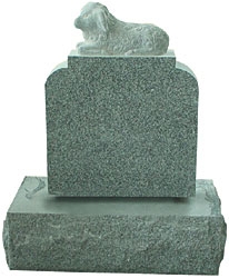 China Factory American Style China Grey Granite Carved Pet Tombstone,Western Style Monument,Headstone,Gravestone,Wholesaler-Xiamen Songjia