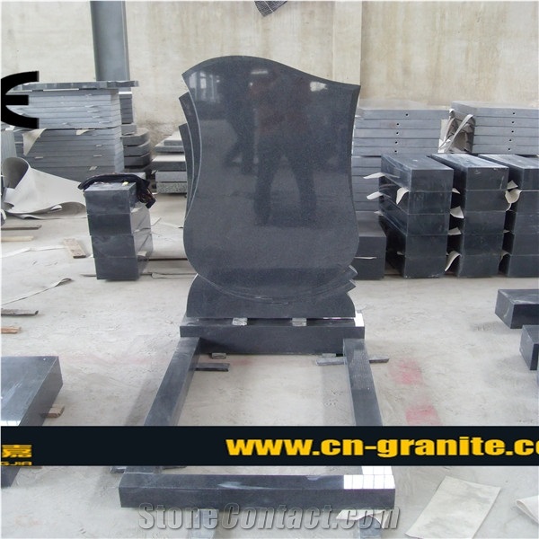 China Factory Black Granite G654 Granite Monument,Mexico Style Tombstone Pattern,Carving Gravestone,Headstones,Wholesaler-Xiamen Songjia