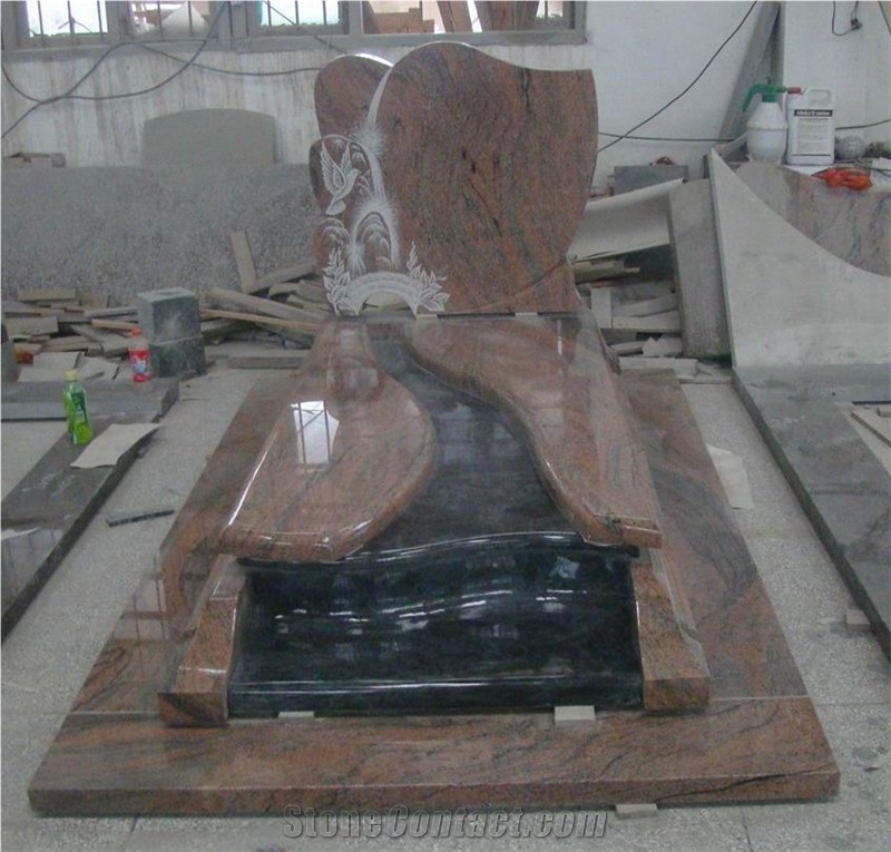 China Factory Granite Carved Monument and Tombstone,French Style Monument,Wholesaler-Xiamen Songjia