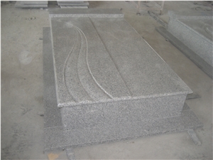 China Factory Granite G603 Tombstone,Western Style Grey Polished Monument Design,Granite Poland Monument,Wholesaler-Xiamen Songjia