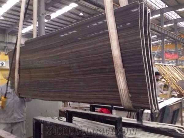 China Factory Obama Wood Grain Marble Tiles & Slabs,Cut to Size for Floor Paving,Wall Cladding,Wholesaler-Xiamen Songjia