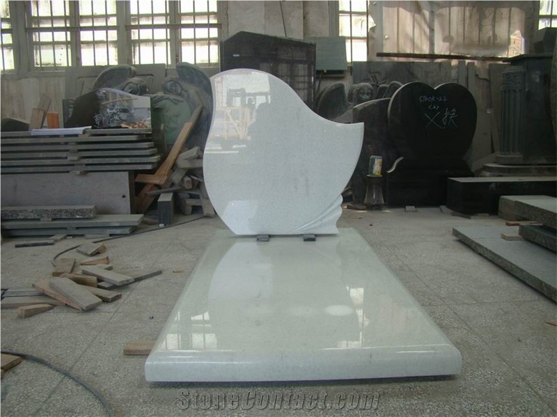 China Factory White Marble Monument and Tombstone,French Style Monument,Wholesaler-Xiamen Songjia