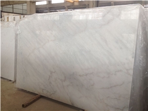 China Factory White Marble Slab,Guangxi White Marble Cut to Size