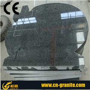 China G654 Grey Granite Tombstone&Monument Design,Western Style Monuments&Tombstones,Family Monuments,European&America Style Monuments&Tombstones